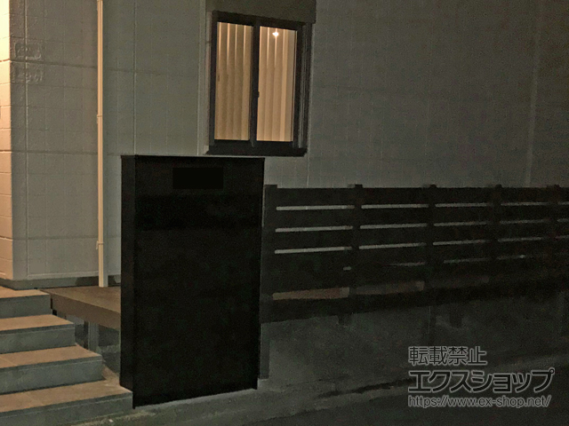 神奈川県横浜市のの機能門柱・ポスト ルシアスウォール 01型 W10 施工例