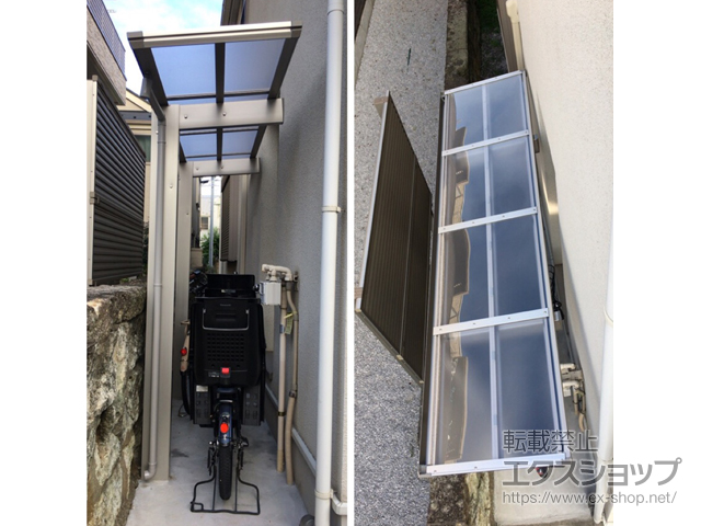 東京都豊島区ののサイクルポート・駐輪場 エフルージュグランミニ 積雪〜20cm対応 施工例