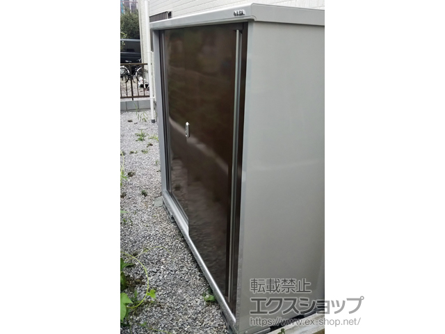 神奈川県川崎市のの物置・屋外倉庫 シンプリー 一般型 1740×615×1603 MJX-176D-P-TB 施工例