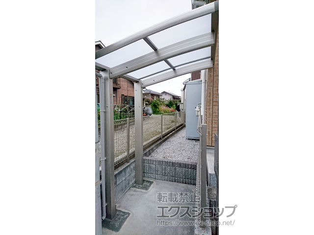 東京都武蔵村山市ののサイクルポート・駐輪場 プレシオスポート ミニ 積雪〜20cm対応 施工例