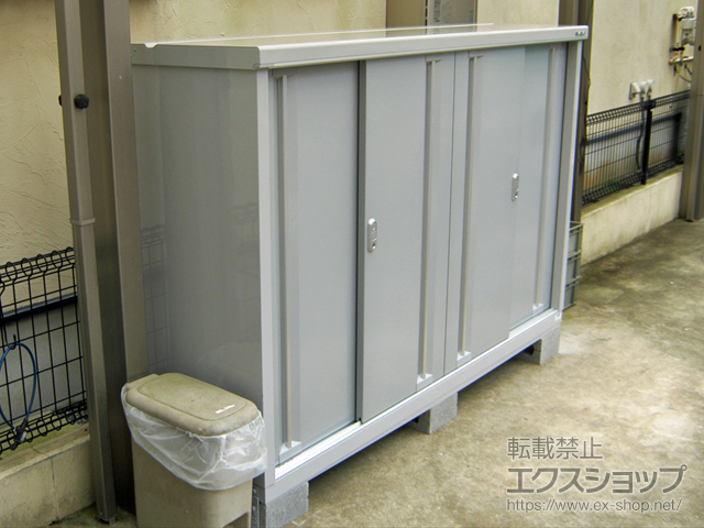 神奈川県横須賀市のの物置・屋外倉庫 シンプリー 一般型 1940×515×1303 MJX-195C-FS 施工例