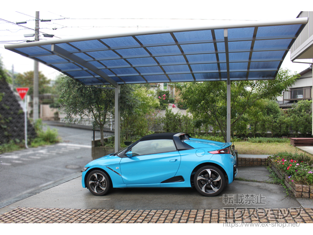 福岡県北九州市ののカーポート レイナポートグラン　積雪〜20cm対応 施工例