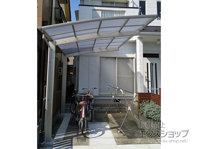 愛知県一宮市ののカーポート プレシオスポート 積雪〜20cm対応 施工例