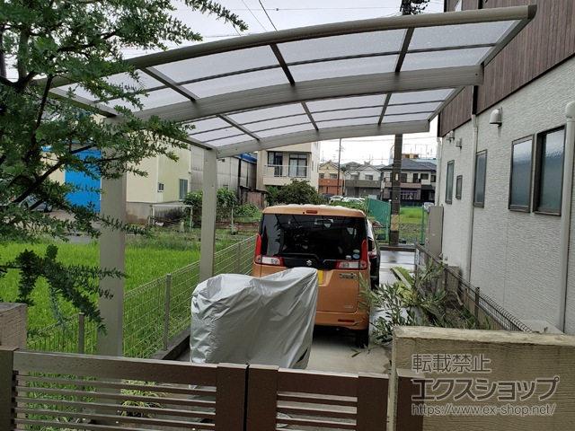 愛知県名古屋市ののカーポート プレシオスポート 積雪〜20cm対応 施工例