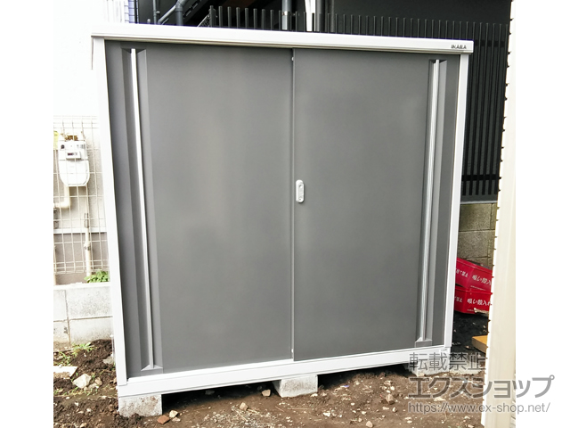 東京都世田谷区のの物置・屋外倉庫 シンプリー 一般型 1740×905×1603（MJX-179DP） MJX-179DP-PG 施工例