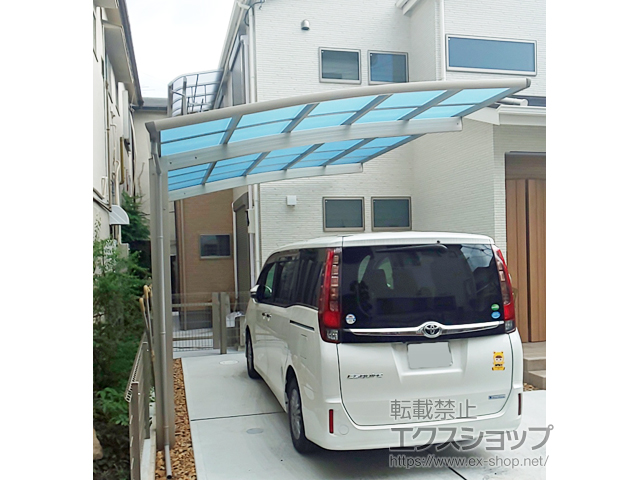 大阪府東大阪市ののカーポート レイナポートグラン　積雪〜20cm対応 施工例