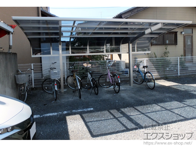 群馬県高崎市ののカーポート プレシオスポート アルファ 積雪〜20cm対応 施工例
