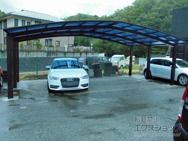兵庫県西宮市ののカーポート レイナトリプルポートグラン　積雪〜20cm対応 施工例