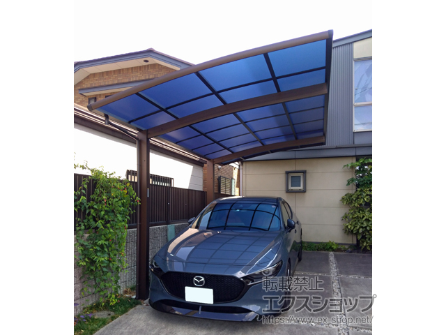 愛知県名古屋市ののカーポート レイナポートグラン　積雪〜20cm対応 施工例