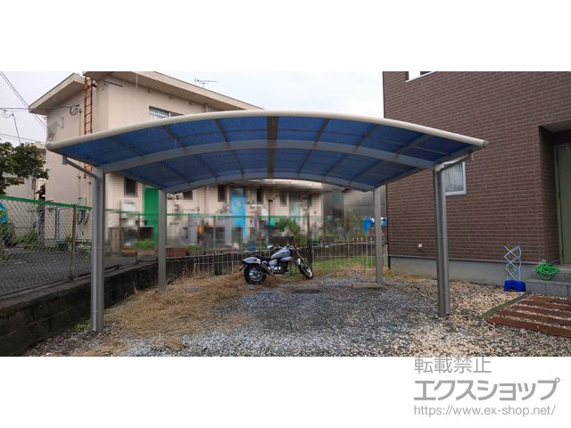 福岡県久留米市ののカーポート レイナツインポートグラン　積雪〜20cm対応 施工例
