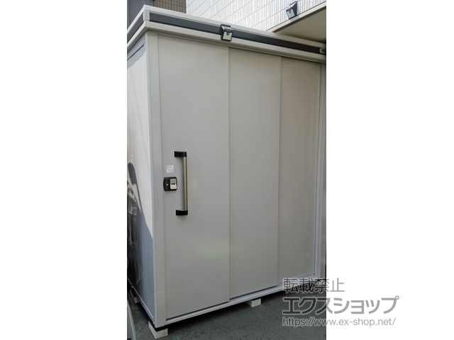 東京都国立市のの物置・屋外倉庫 エルモ 一般型 1870×1870×2360（LMD-1818H） LMD-1818H-CB 施工例