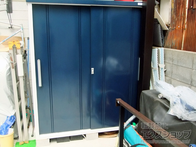 大阪府大阪市のの物置・屋外倉庫 クール COOL-1790 一般型 1700×900×1937 COOL-1790-OM 施工例