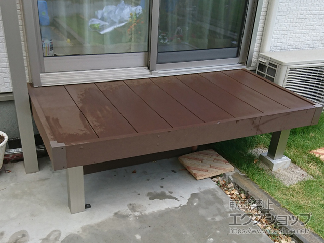 奈良県磯城郡田原本町ののウッドデッキ リウッドデッキ 200 施工例