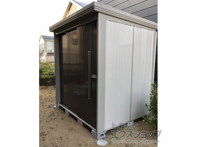 茨城県鹿嶋市のの物置・屋外倉庫 Mr.ストックマンダンディ 一般型 2016×1590×2110（ND-2015） ND-2015-B 施工例