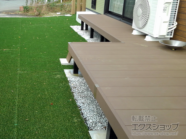 神奈川県南足柄市ののウッドデッキ リウッドデッキ 200 施工例