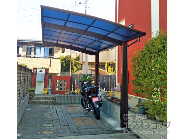 神奈川県川崎市ののカーポート プレシオスポート 積雪〜20cm対応 施工例