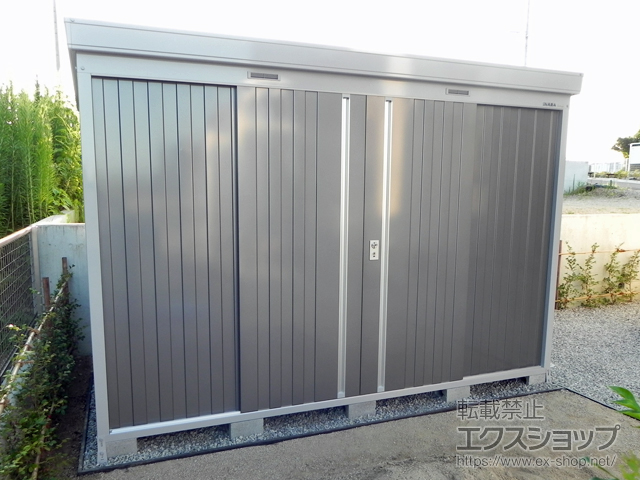 静岡県浜松市のの物置・屋外倉庫 ネクスタ 一般型 3050×1790×2020（NXN-55S） NXN-55S-PG 施工例