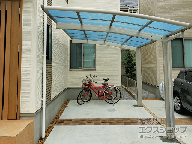 東京都練馬区ののカーポート レイナポートグラン　積雪〜20cm対応 施工例