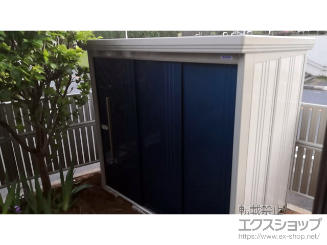 千葉県成田市のの物置・屋外倉庫 Mr.ストックマンダンディ 多雪型 2200×1406×2110 ND-SZ2214-DB 施工例