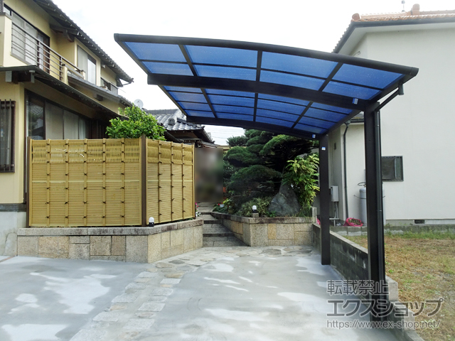 愛知県豊川市ののカーポート レイナポートグラン　積雪〜20cm対応 施工例