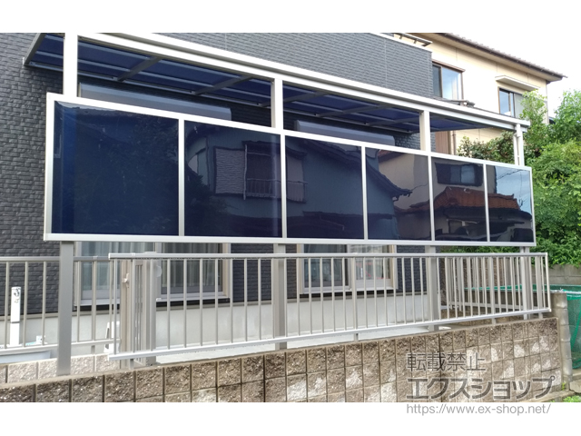 愛知県愛知郡東郷町ののテラス屋根 ソラリア F型 テラスタイプ 単体 積雪〜20cm対応 施工例