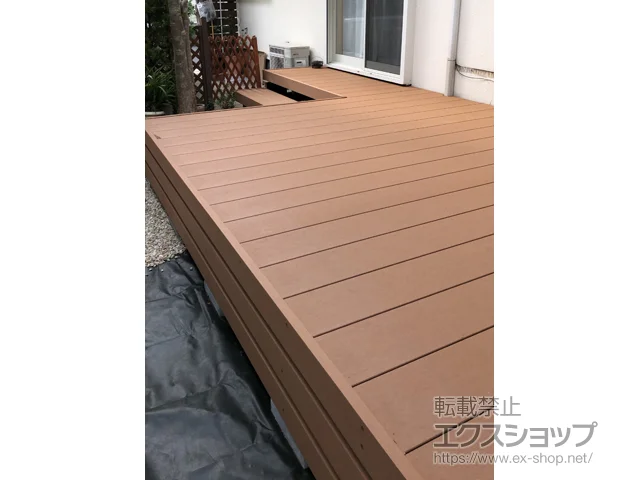 神奈川県横浜市のYKKAPのウッドデッキ リウッドデッキ 200 施工例