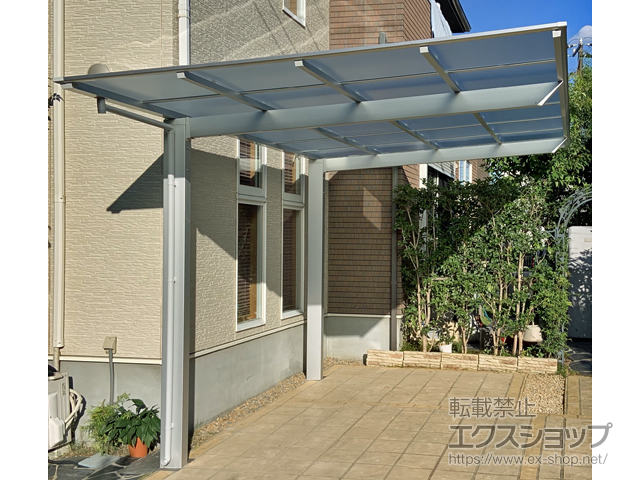 埼玉県さいたま市ののカーポート ソリッドポート 積雪〜20cm対応 施工例