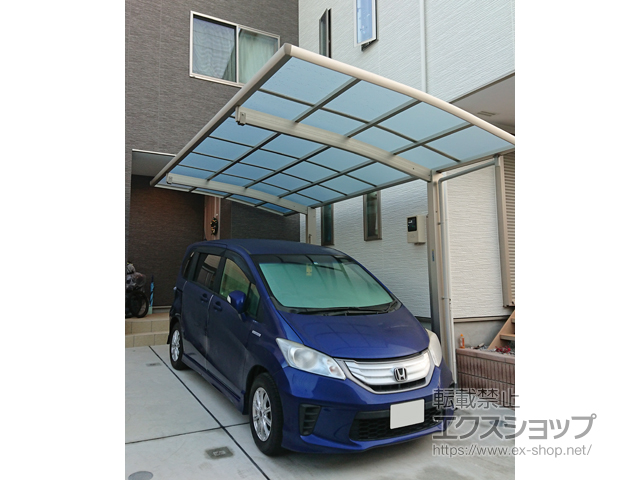 神奈川県藤沢市ののカーポート レイナポートグラン　積雪〜20cm対応 施工例