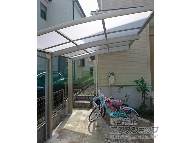 兵庫県神戸市ののサイクルポート・駐輪場 プレシオスポート ミニ 積雪〜20cm対応 施工例