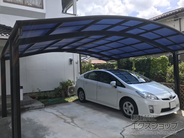 熊本県合志市ののカーポート レイナツインポートグラン　積雪〜20cm対応 施工例