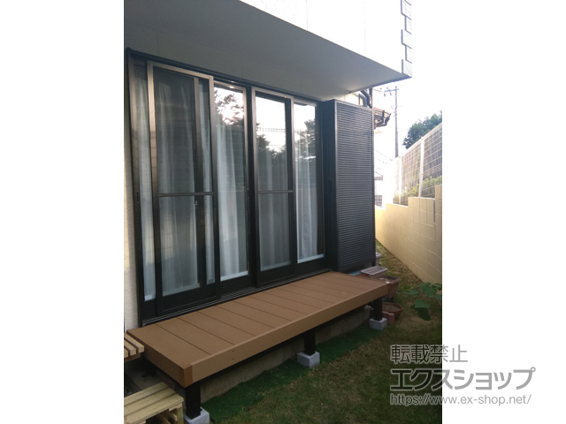 千葉県船橋市ののウッドデッキ マージウッドデッキ 施工例