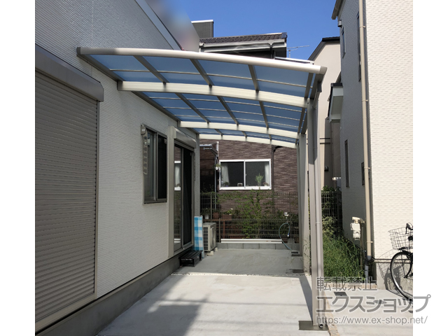 東京都足立区ののカーポート レイナベーカポートグラン 延長　積雪〜20cm対応 施工例