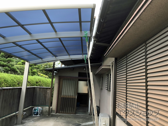 奈良県奈良市ののカーポート レイナポートグラン　積雪〜20cm対応 施工例