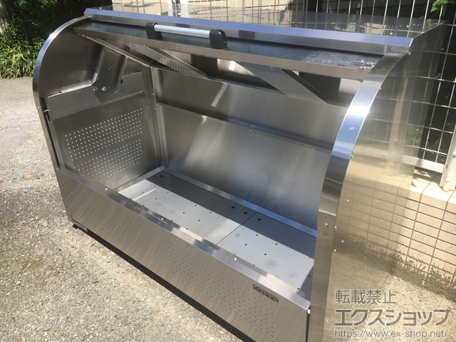 神奈川県川崎市ののゴミステーション クリーンストッカー CKS-1607-A型 （容量1000L） 施工例