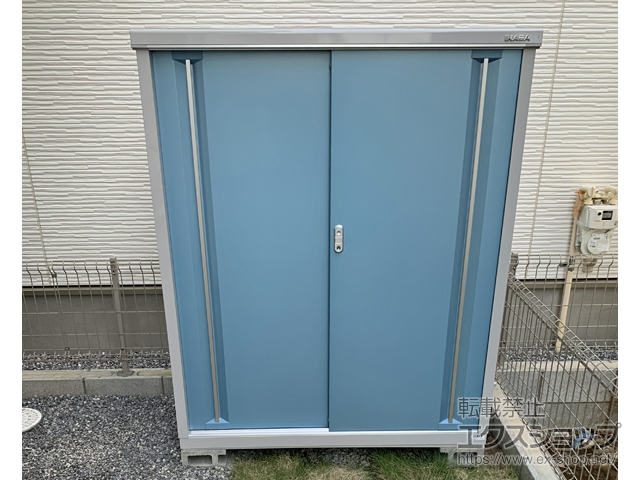 埼玉県上尾市のの物置・屋外倉庫 シンプリー 一般型 1320×615×1603 MJX-136D-AB 施工例