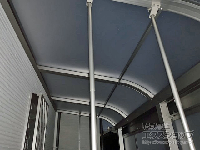 愛知県名古屋市ののテラス屋根 スピーネ R型 テラスタイプ 単体 積雪〜20cm対応 施工例