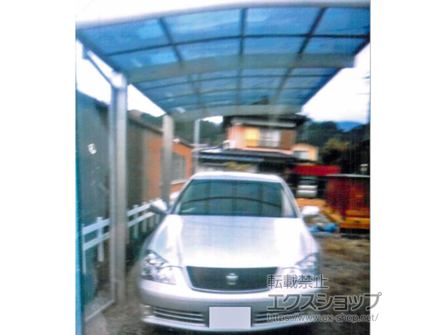 長野県下伊那郡高森町ののカーポート プレシオスポート 積雪〜20cm対応 施工例