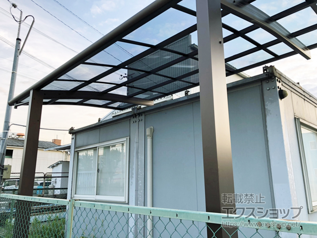 大阪府東大阪市ののカーポート レイナポートグラン　積雪〜20cm対応 施工例