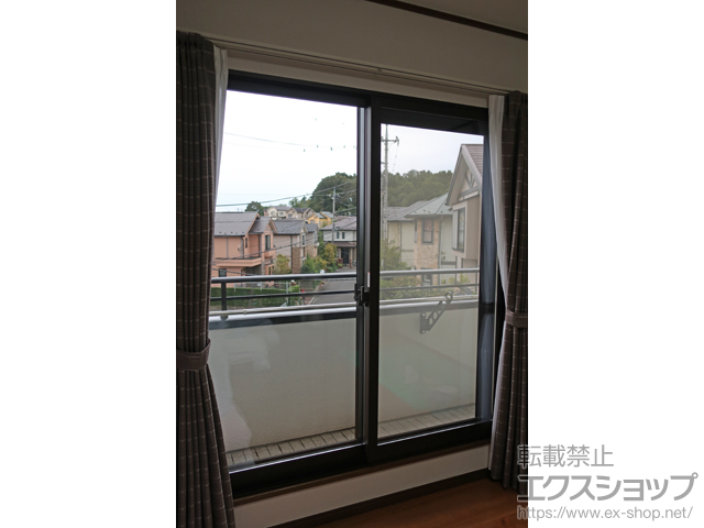 東京都町田市のの二重窓（内窓） インプラス ダストバリア仕様 引違い窓 2枚建 施工例