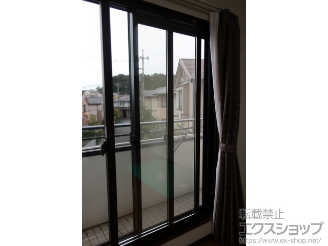 東京都町田市のの二重窓（内窓） インプラス ダストバリア仕様 引違い窓 2枚建 施工例