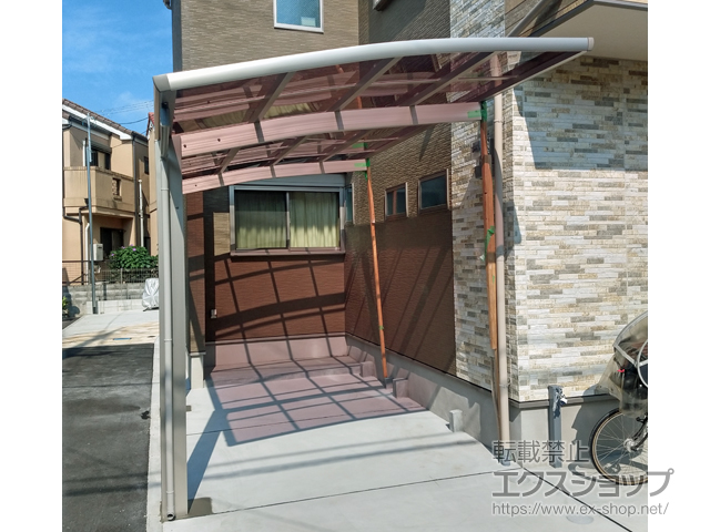 兵庫県尼崎市ののカーポート レイナポートグラン　積雪〜20cm対応 施工例