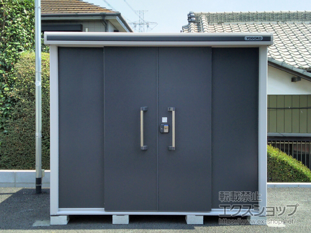 埼玉県川口市のの物置・屋外倉庫 エルモ 一般型 2570×1870×2118（LMD-2518） LMD-2518-SM 施工例