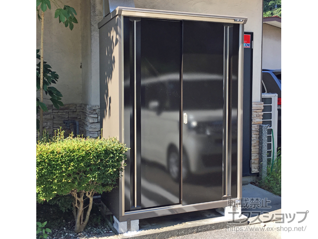 群馬県桐生市のの物置・屋外倉庫 ナイソーシスター　1320×720×1903（KMW-137E） KMW-137E 施工例