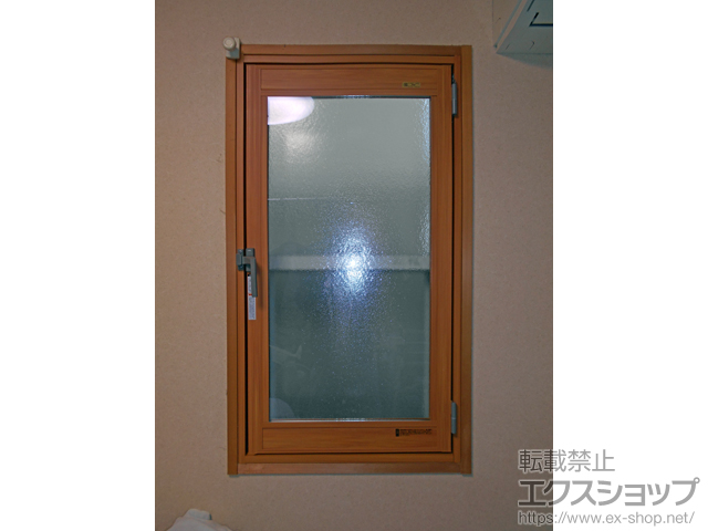 東京都日野市のの二重窓（内窓） インプラス ダストバリア仕様 開き窓 外観左吊元 施工例
