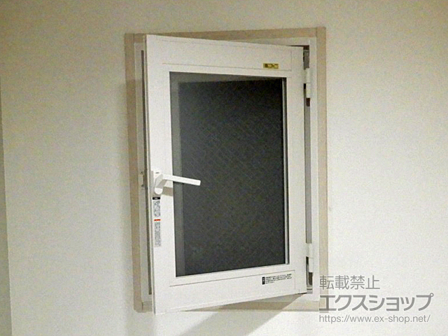 神奈川県横浜市のの二重窓（内窓） インプラス ダストバリア仕様 開き窓 外観左吊元 施工例