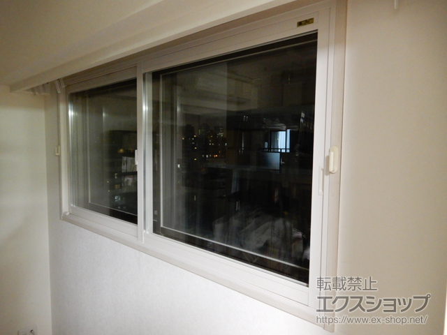 神奈川県横浜市のの二重窓（内窓） インプラス ダストバリア仕様 引違い窓 2枚建 施工例