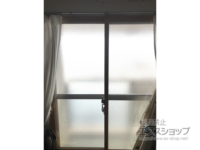 神奈川県相模原市のの二重窓（内窓） インプラス ダストバリア仕様 引違い窓 2枚建 施工例