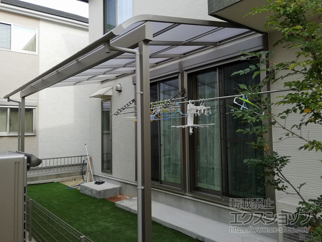 愛知県名古屋市ののテラス屋根 ソラリア R型 テラスタイプ 単体 積雪〜20cm対応 施工例