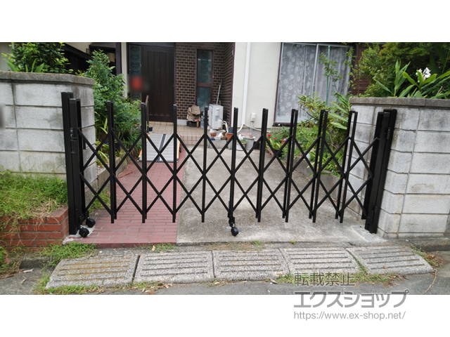 千葉県松戸市ののカーゲート トリップゲート RB型 ノンレール 片開き 30S 施工例