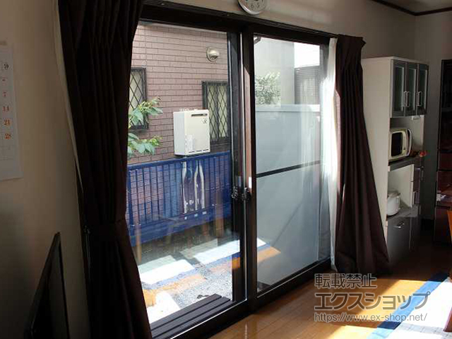 千葉県松戸市のの二重窓（内窓） インプラス ダストバリア仕様 引違い窓 2枚建 施工例